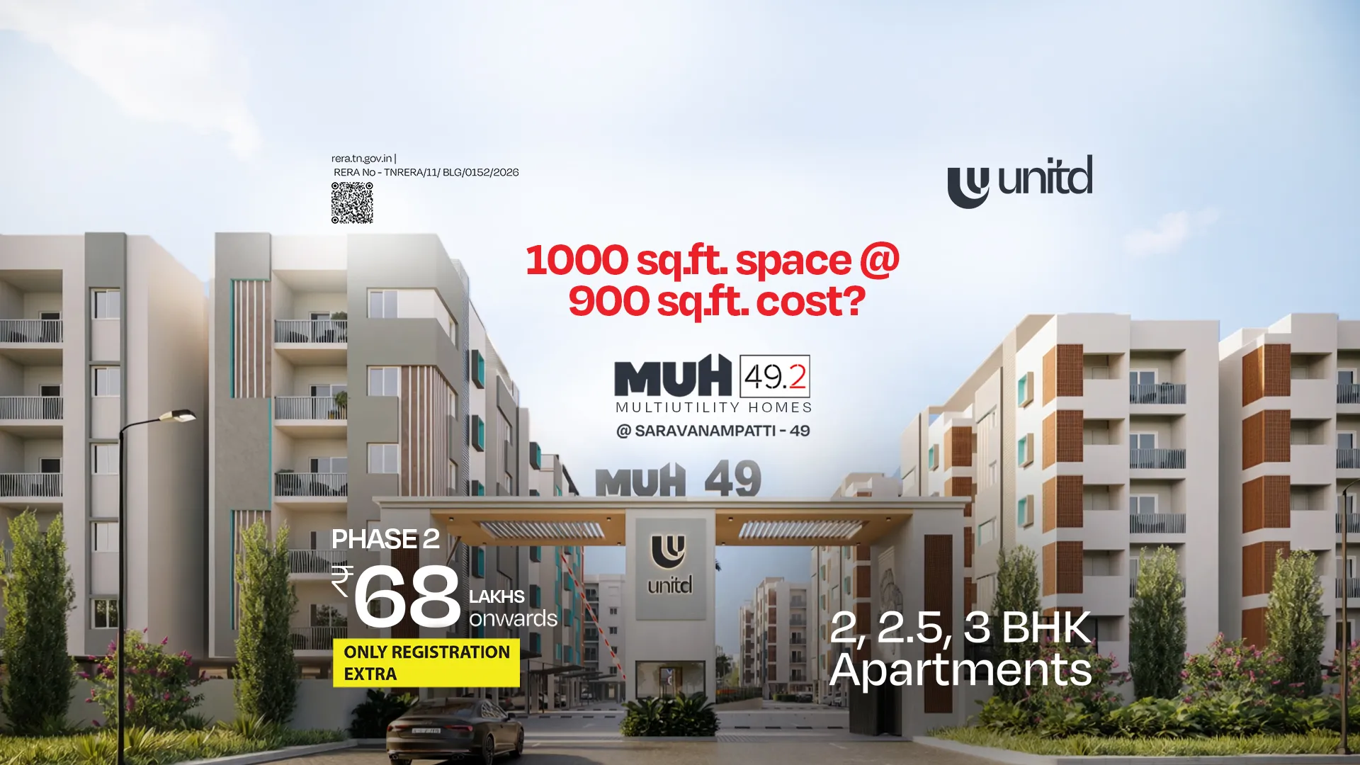 Multi Utility Homes premium living spaces